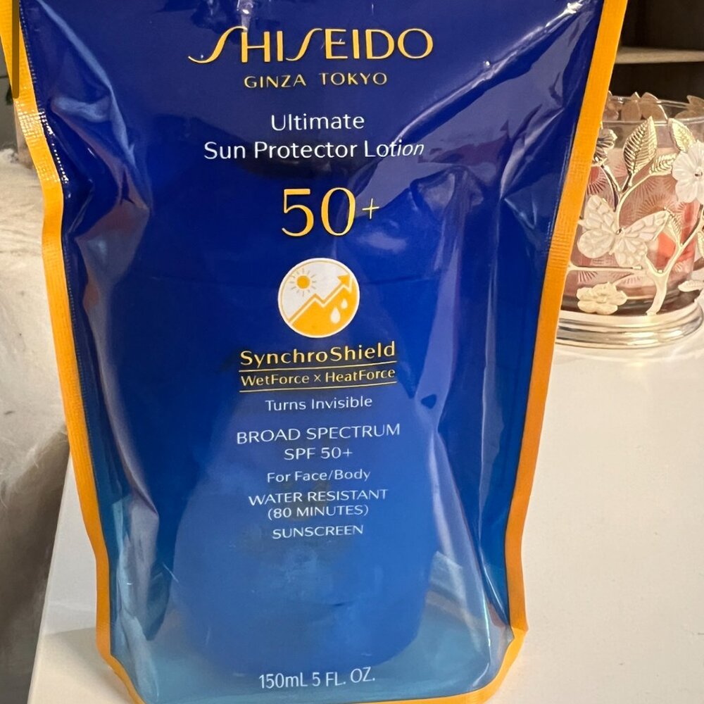 Shiseido Ultimate Sun Protector Face and Body Lotion SPF 50+ Sunscreen